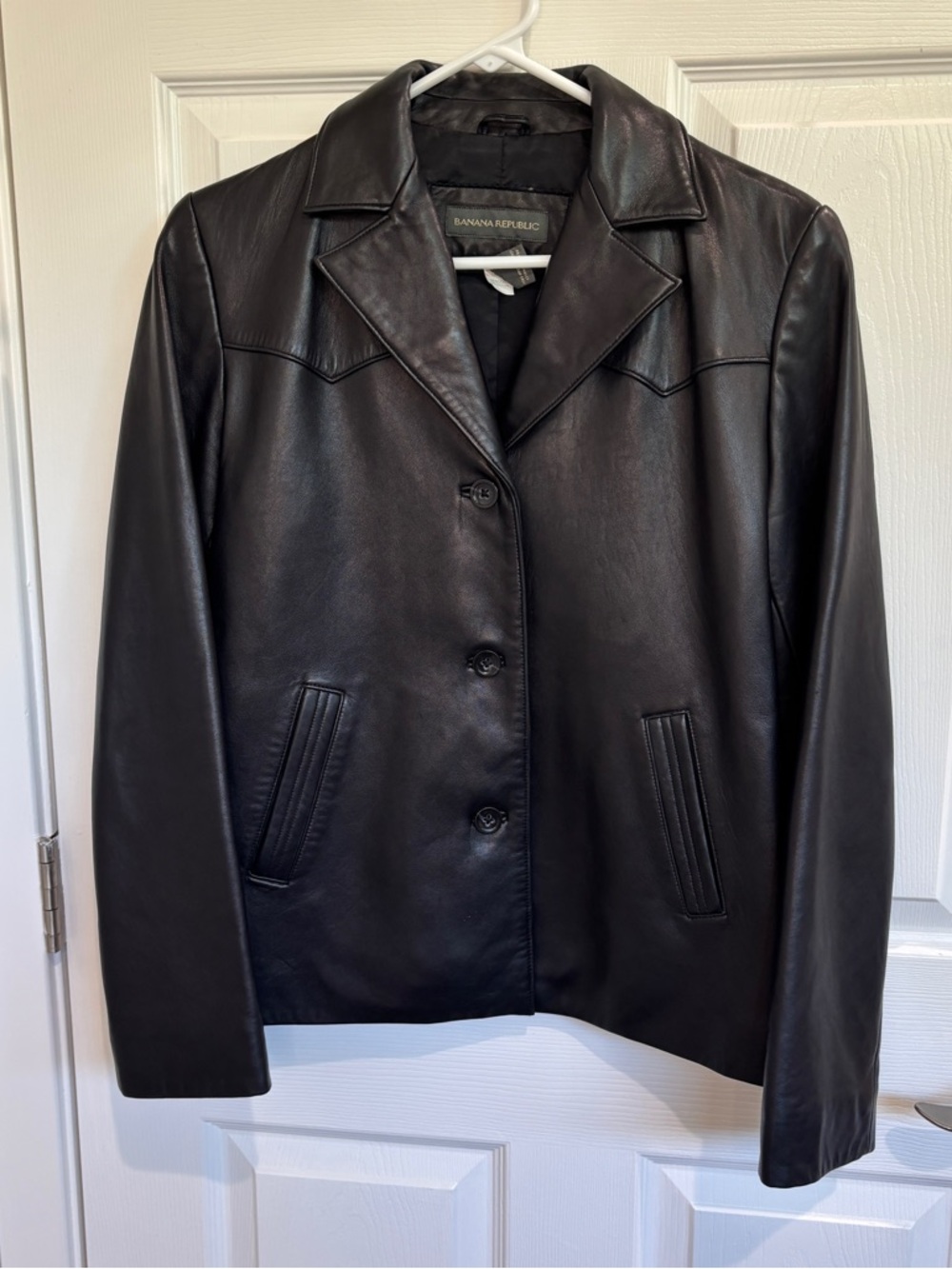 Banana Republic Leather Jacket | Size Medium